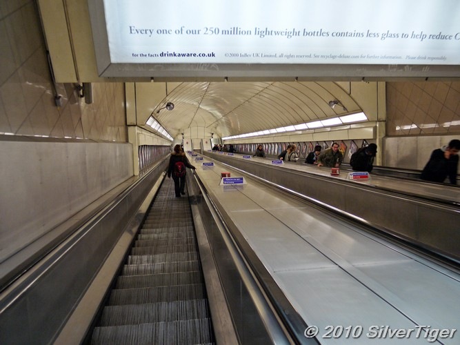 Angel Tube Escalator