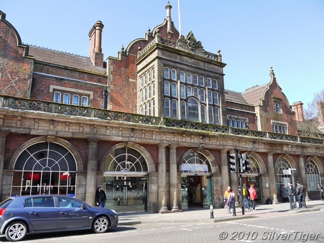 One of the more impressive buildings in Stoke is the station
