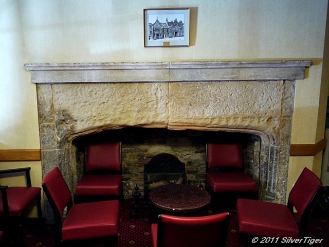 A fine old fireplace